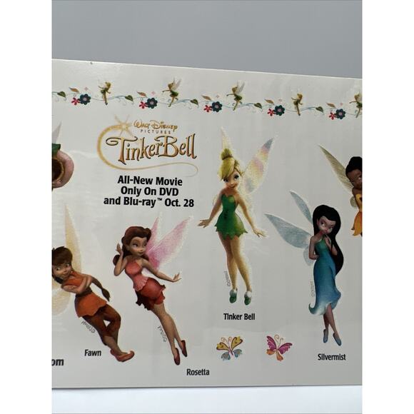 Walt Disney Pictures Peter Pan Tinkerbell Tattoo Temporary Tattoos Fairies Fairy - Picture 6 of 9